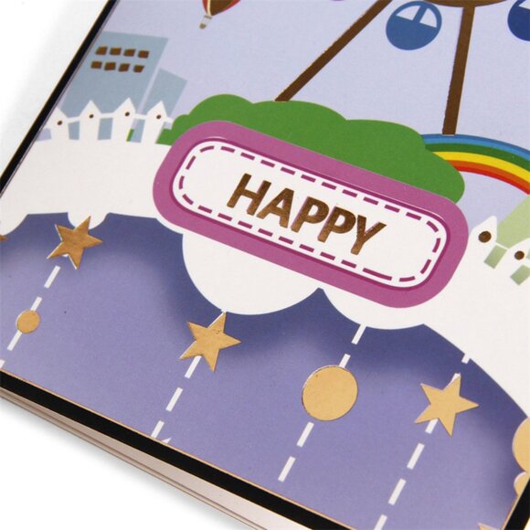 Happy Mother's Day! Ferris Wheel Pop Up Greeting Card, Pop-Up Card, 3D Card - Picture 3 of 4